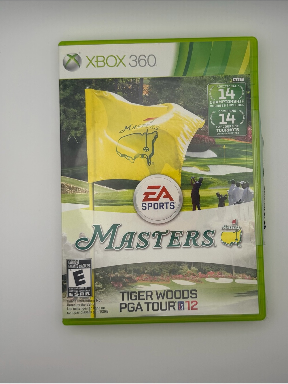 PGA Tour Masters Xbox 360 Game - Yellow & Green